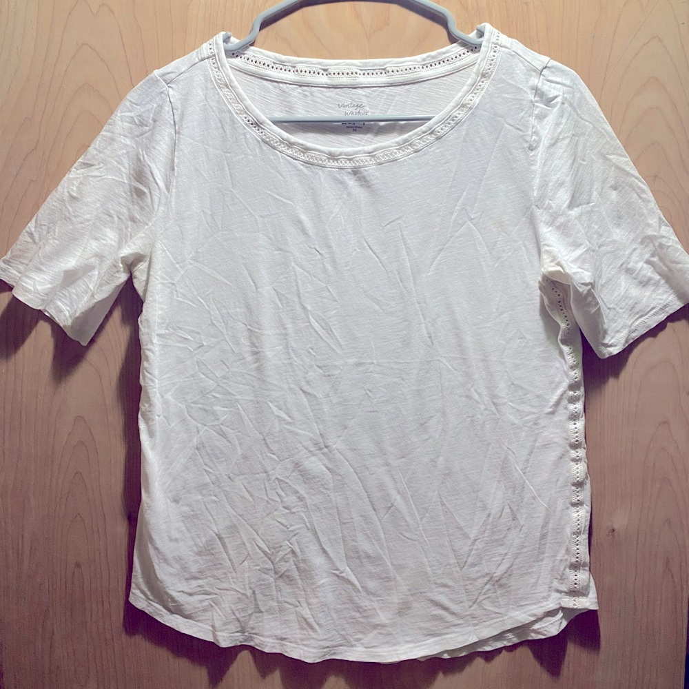 Ann Taylor Loft Vintage Wash Tees (Set of 2)